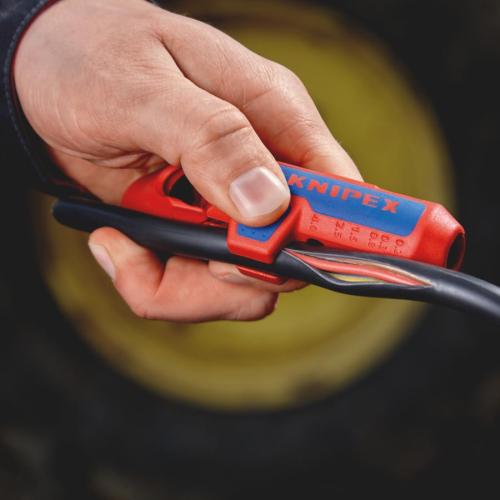 Knipex ErgoStrip Universal Stripping Tool for Left-handers 135mm 16 95 02 SB